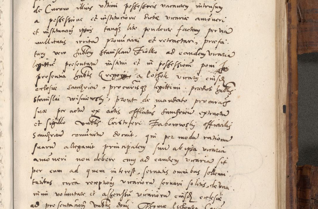 Zdjęcie nr 994 dla obiektu archiwalnego: Volumen unicum actorum episcopalium R. D. Andreae Zebrzydowski, episcopi Cracoviensis ducis Severiae ab a. D. 1551 usque ad annum 1560 mensem majum inclusive, quorum index ad finem praesentis voluminis adnotatus.