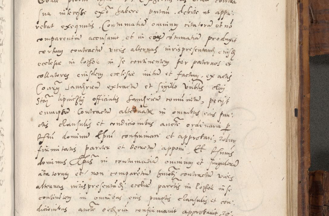 Zdjęcie nr 978 dla obiektu archiwalnego: Volumen unicum actorum episcopalium R. D. Andreae Zebrzydowski, episcopi Cracoviensis ducis Severiae ab a. D. 1551 usque ad annum 1560 mensem majum inclusive, quorum index ad finem praesentis voluminis adnotatus.