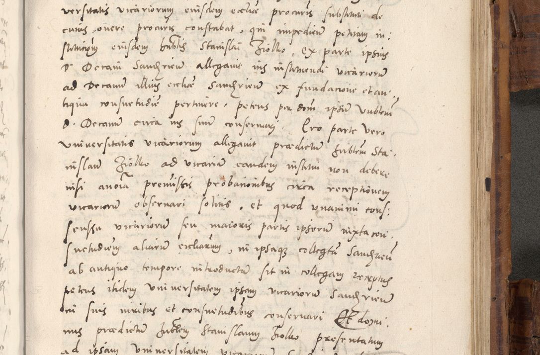 Zdjęcie nr 976 dla obiektu archiwalnego: Volumen unicum actorum episcopalium R. D. Andreae Zebrzydowski, episcopi Cracoviensis ducis Severiae ab a. D. 1551 usque ad annum 1560 mensem majum inclusive, quorum index ad finem praesentis voluminis adnotatus.