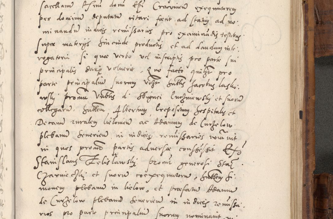Zdjęcie nr 972 dla obiektu archiwalnego: Volumen unicum actorum episcopalium R. D. Andreae Zebrzydowski, episcopi Cracoviensis ducis Severiae ab a. D. 1551 usque ad annum 1560 mensem majum inclusive, quorum index ad finem praesentis voluminis adnotatus.