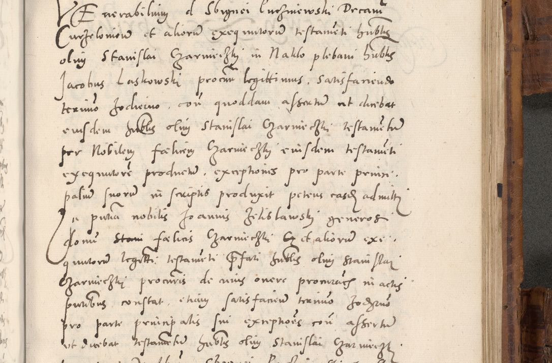 Zdjęcie nr 968 dla obiektu archiwalnego: Volumen unicum actorum episcopalium R. D. Andreae Zebrzydowski, episcopi Cracoviensis ducis Severiae ab a. D. 1551 usque ad annum 1560 mensem majum inclusive, quorum index ad finem praesentis voluminis adnotatus.