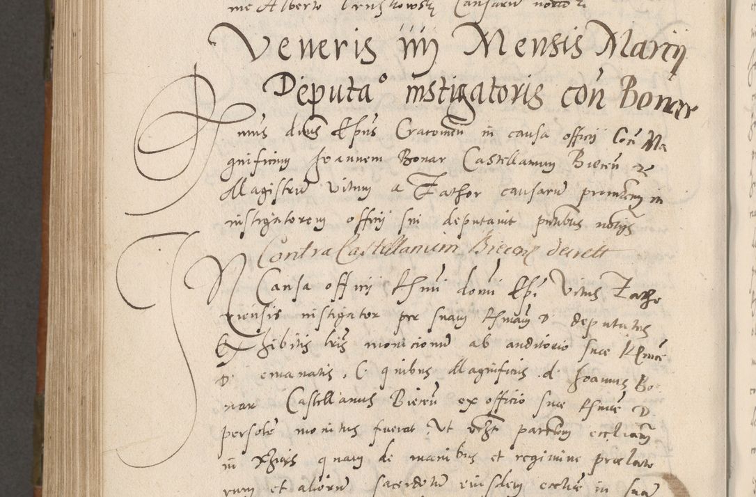 Zdjęcie nr 961 dla obiektu archiwalnego: Volumen unicum actorum episcopalium R. D. Andreae Zebrzydowski, episcopi Cracoviensis ducis Severiae ab a. D. 1551 usque ad annum 1560 mensem majum inclusive, quorum index ad finem praesentis voluminis adnotatus.