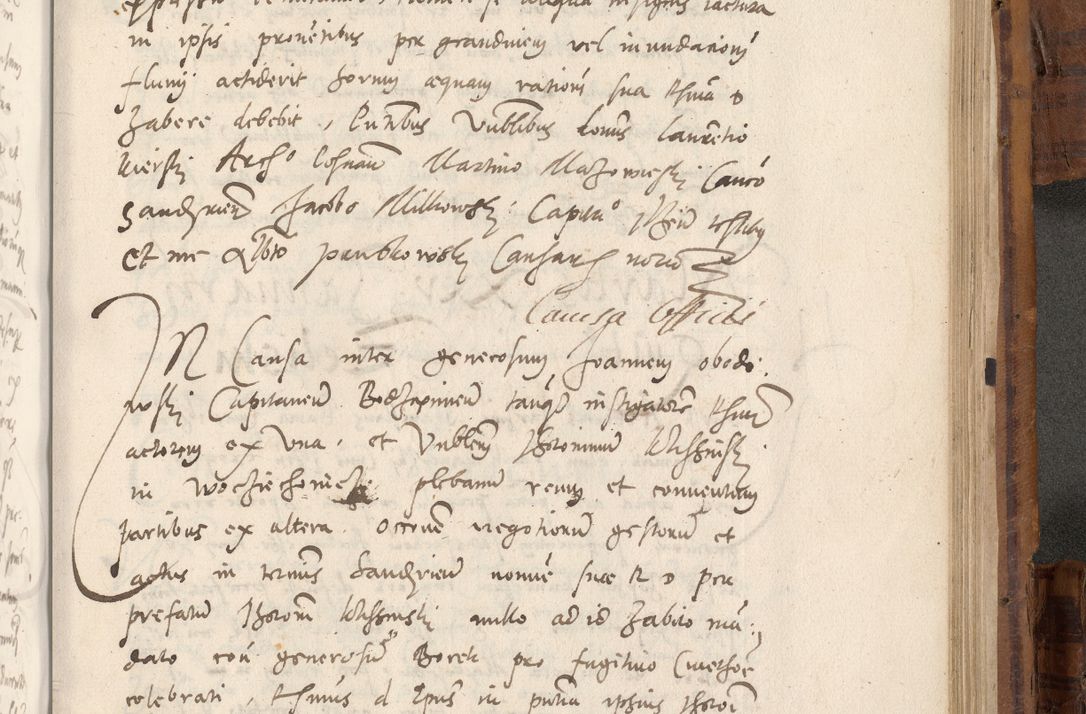 Zdjęcie nr 954 dla obiektu archiwalnego: Volumen unicum actorum episcopalium R. D. Andreae Zebrzydowski, episcopi Cracoviensis ducis Severiae ab a. D. 1551 usque ad annum 1560 mensem majum inclusive, quorum index ad finem praesentis voluminis adnotatus.