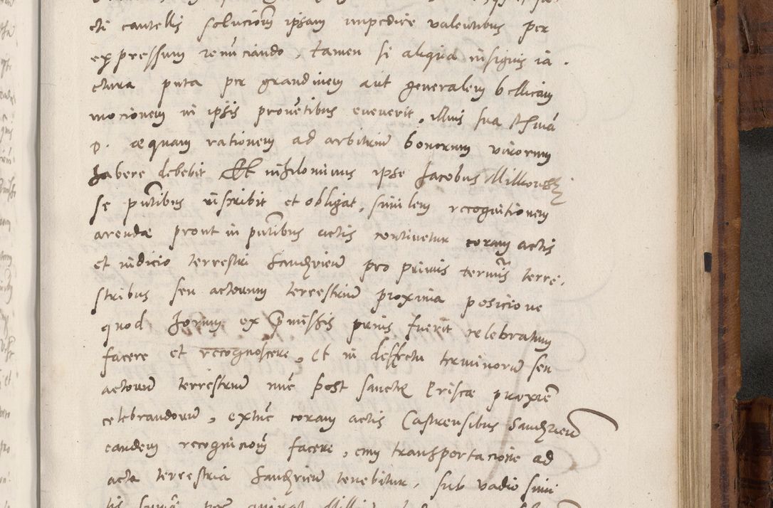 Zdjęcie nr 948 dla obiektu archiwalnego: Volumen unicum actorum episcopalium R. D. Andreae Zebrzydowski, episcopi Cracoviensis ducis Severiae ab a. D. 1551 usque ad annum 1560 mensem majum inclusive, quorum index ad finem praesentis voluminis adnotatus.