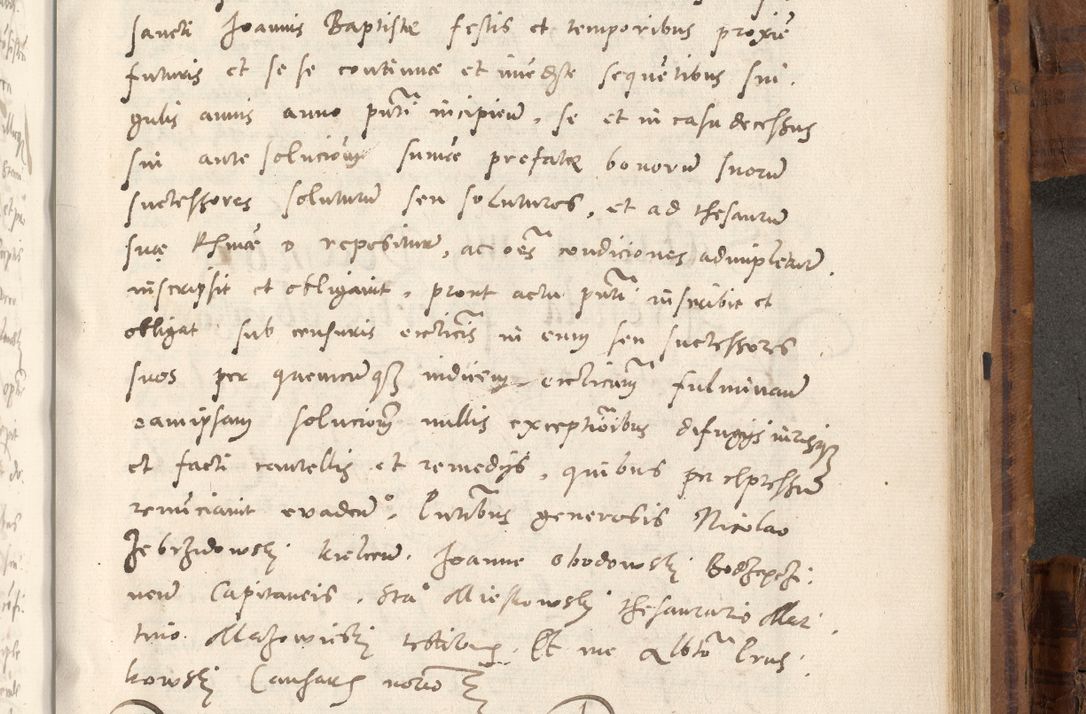 Zdjęcie nr 942 dla obiektu archiwalnego: Volumen unicum actorum episcopalium R. D. Andreae Zebrzydowski, episcopi Cracoviensis ducis Severiae ab a. D. 1551 usque ad annum 1560 mensem majum inclusive, quorum index ad finem praesentis voluminis adnotatus.