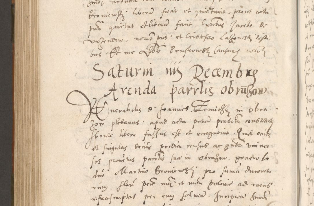 Zdjęcie nr 943 dla obiektu archiwalnego: Volumen unicum actorum episcopalium R. D. Andreae Zebrzydowski, episcopi Cracoviensis ducis Severiae ab a. D. 1551 usque ad annum 1560 mensem majum inclusive, quorum index ad finem praesentis voluminis adnotatus.
