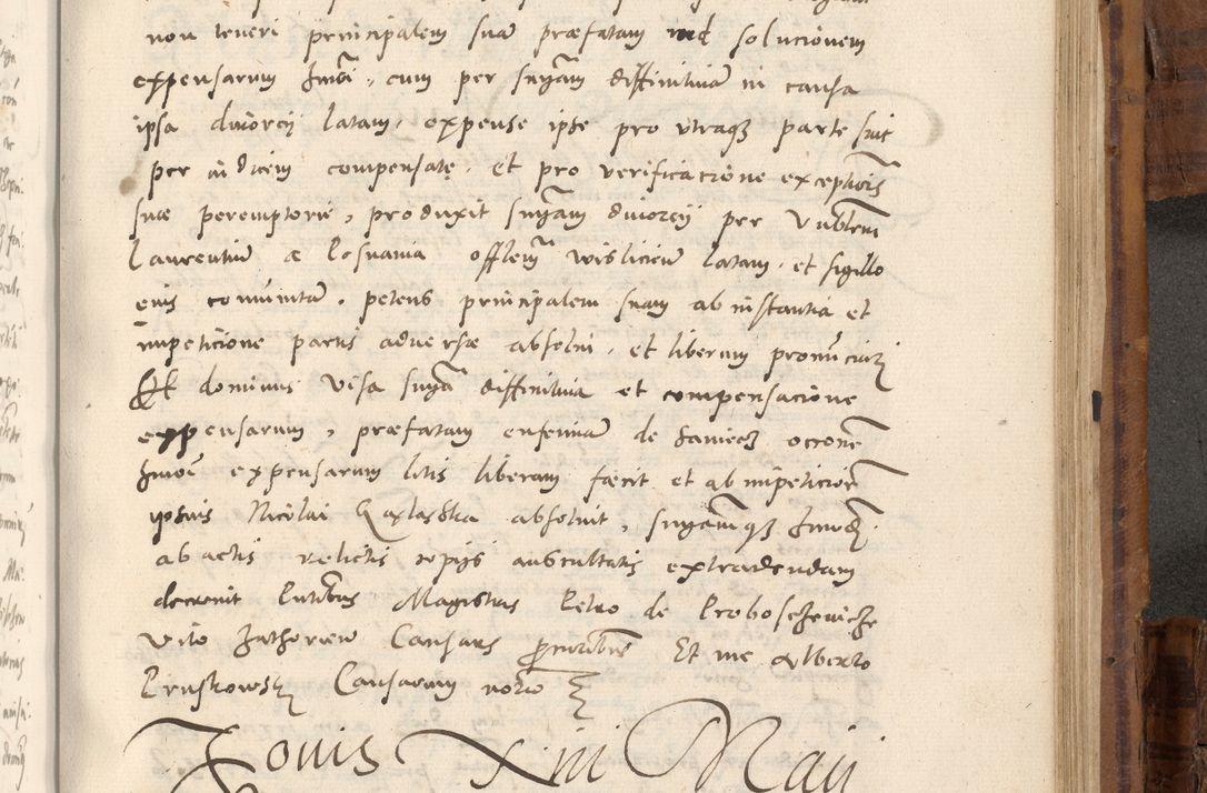 Zdjęcie nr 938 dla obiektu archiwalnego: Volumen unicum actorum episcopalium R. D. Andreae Zebrzydowski, episcopi Cracoviensis ducis Severiae ab a. D. 1551 usque ad annum 1560 mensem majum inclusive, quorum index ad finem praesentis voluminis adnotatus.
