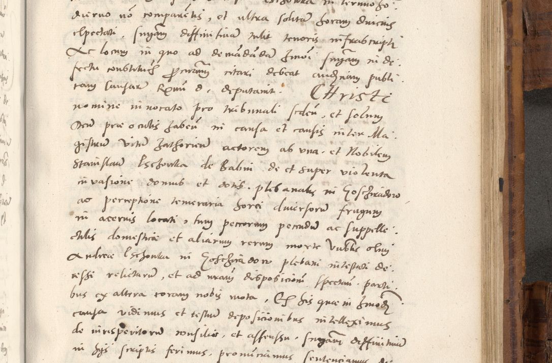 Zdjęcie nr 932 dla obiektu archiwalnego: Volumen unicum actorum episcopalium R. D. Andreae Zebrzydowski, episcopi Cracoviensis ducis Severiae ab a. D. 1551 usque ad annum 1560 mensem majum inclusive, quorum index ad finem praesentis voluminis adnotatus.