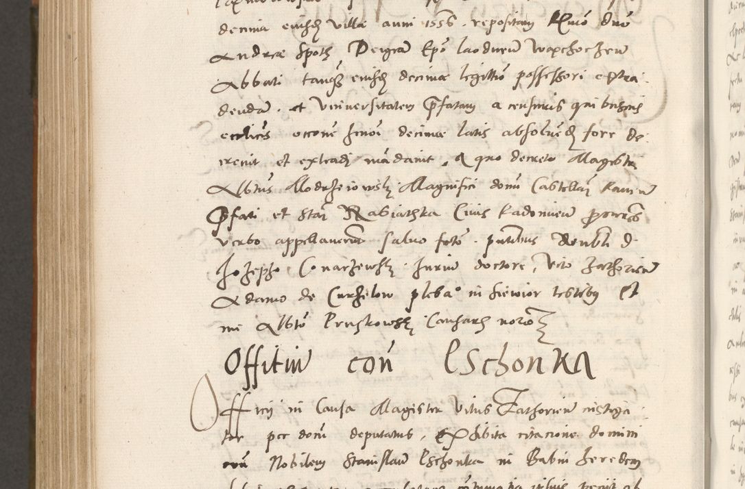 Zdjęcie nr 931 dla obiektu archiwalnego: Volumen unicum actorum episcopalium R. D. Andreae Zebrzydowski, episcopi Cracoviensis ducis Severiae ab a. D. 1551 usque ad annum 1560 mensem majum inclusive, quorum index ad finem praesentis voluminis adnotatus.
