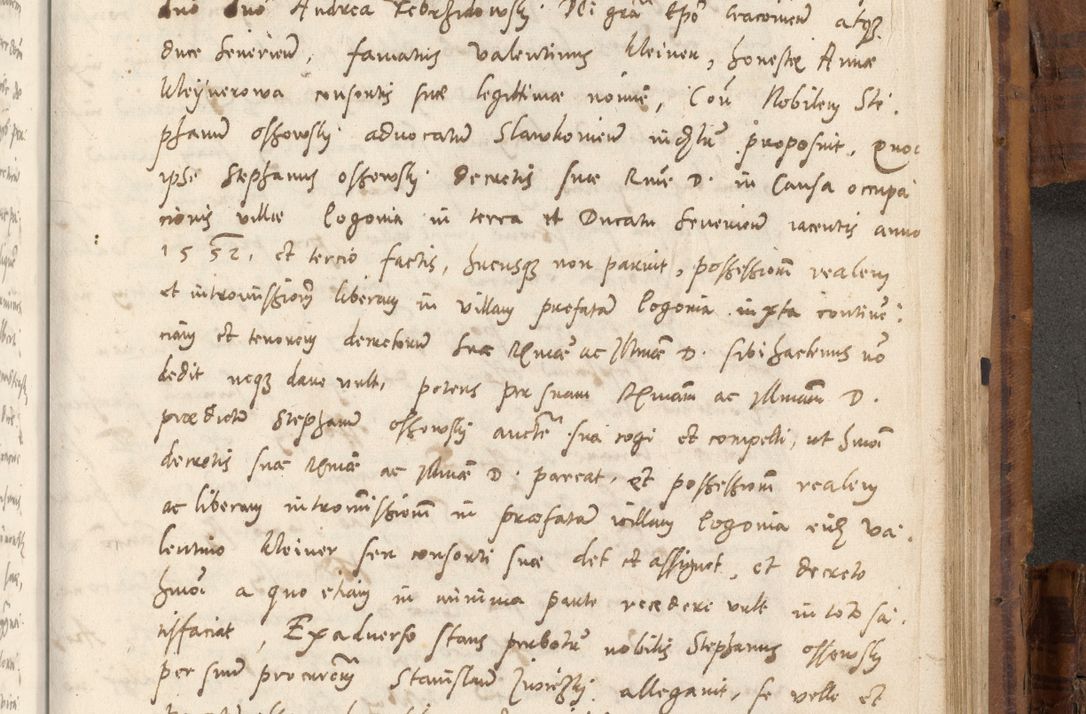 Zdjęcie nr 926 dla obiektu archiwalnego: Volumen unicum actorum episcopalium R. D. Andreae Zebrzydowski, episcopi Cracoviensis ducis Severiae ab a. D. 1551 usque ad annum 1560 mensem majum inclusive, quorum index ad finem praesentis voluminis adnotatus.