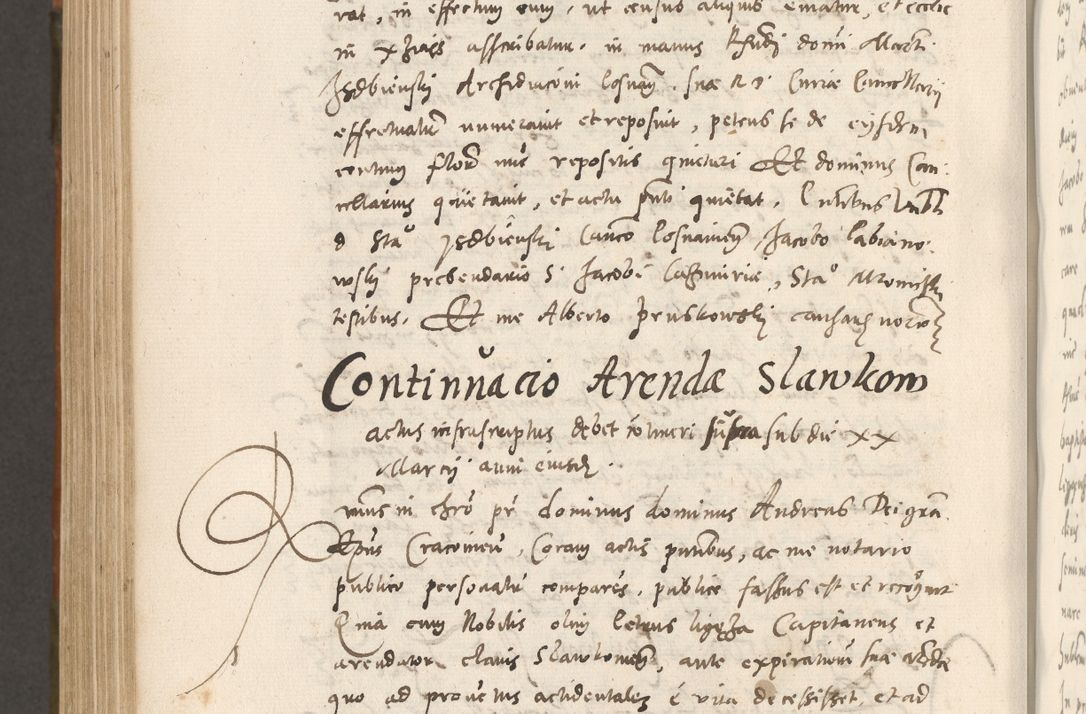 Zdjęcie nr 913 dla obiektu archiwalnego: Volumen unicum actorum episcopalium R. D. Andreae Zebrzydowski, episcopi Cracoviensis ducis Severiae ab a. D. 1551 usque ad annum 1560 mensem majum inclusive, quorum index ad finem praesentis voluminis adnotatus.