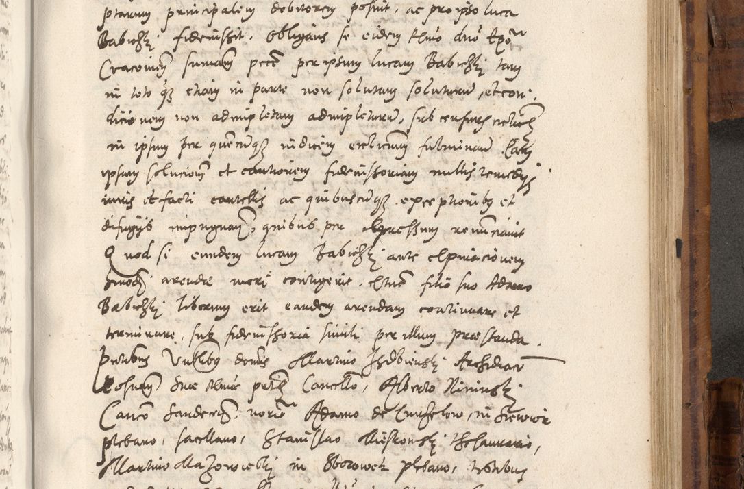 Zdjęcie nr 910 dla obiektu archiwalnego: Volumen unicum actorum episcopalium R. D. Andreae Zebrzydowski, episcopi Cracoviensis ducis Severiae ab a. D. 1551 usque ad annum 1560 mensem majum inclusive, quorum index ad finem praesentis voluminis adnotatus.
