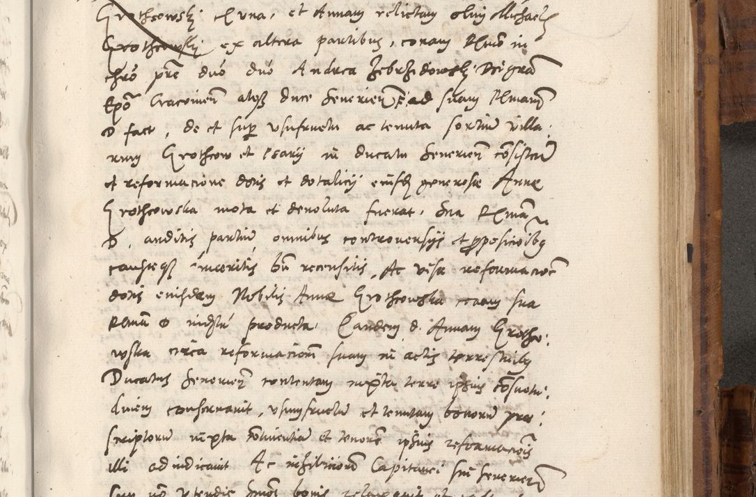 Zdjęcie nr 902 dla obiektu archiwalnego: Volumen unicum actorum episcopalium R. D. Andreae Zebrzydowski, episcopi Cracoviensis ducis Severiae ab a. D. 1551 usque ad annum 1560 mensem majum inclusive, quorum index ad finem praesentis voluminis adnotatus.