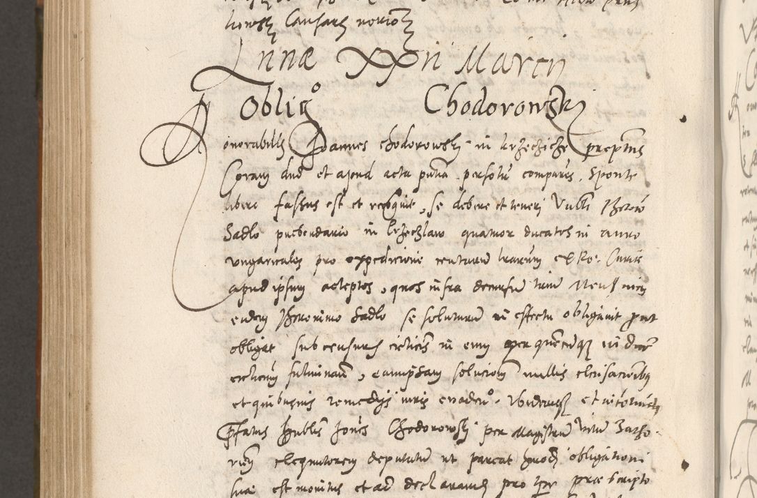 Zdjęcie nr 905 dla obiektu archiwalnego: Volumen unicum actorum episcopalium R. D. Andreae Zebrzydowski, episcopi Cracoviensis ducis Severiae ab a. D. 1551 usque ad annum 1560 mensem majum inclusive, quorum index ad finem praesentis voluminis adnotatus.