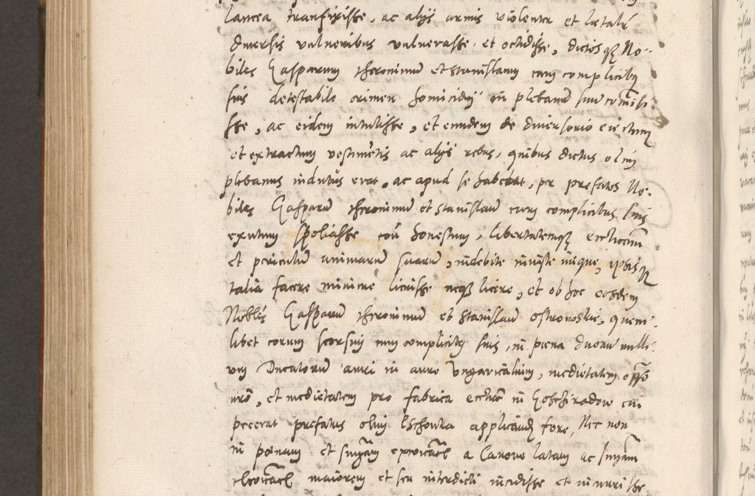 Zdjęcie nr 895 dla obiektu archiwalnego: Volumen unicum actorum episcopalium R. D. Andreae Zebrzydowski, episcopi Cracoviensis ducis Severiae ab a. D. 1551 usque ad annum 1560 mensem majum inclusive, quorum index ad finem praesentis voluminis adnotatus.