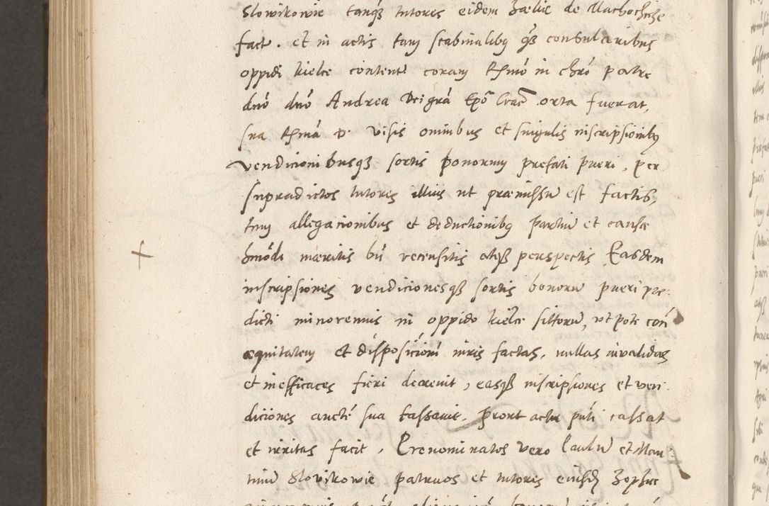 Zdjęcie nr 887 dla obiektu archiwalnego: Volumen unicum actorum episcopalium R. D. Andreae Zebrzydowski, episcopi Cracoviensis ducis Severiae ab a. D. 1551 usque ad annum 1560 mensem majum inclusive, quorum index ad finem praesentis voluminis adnotatus.