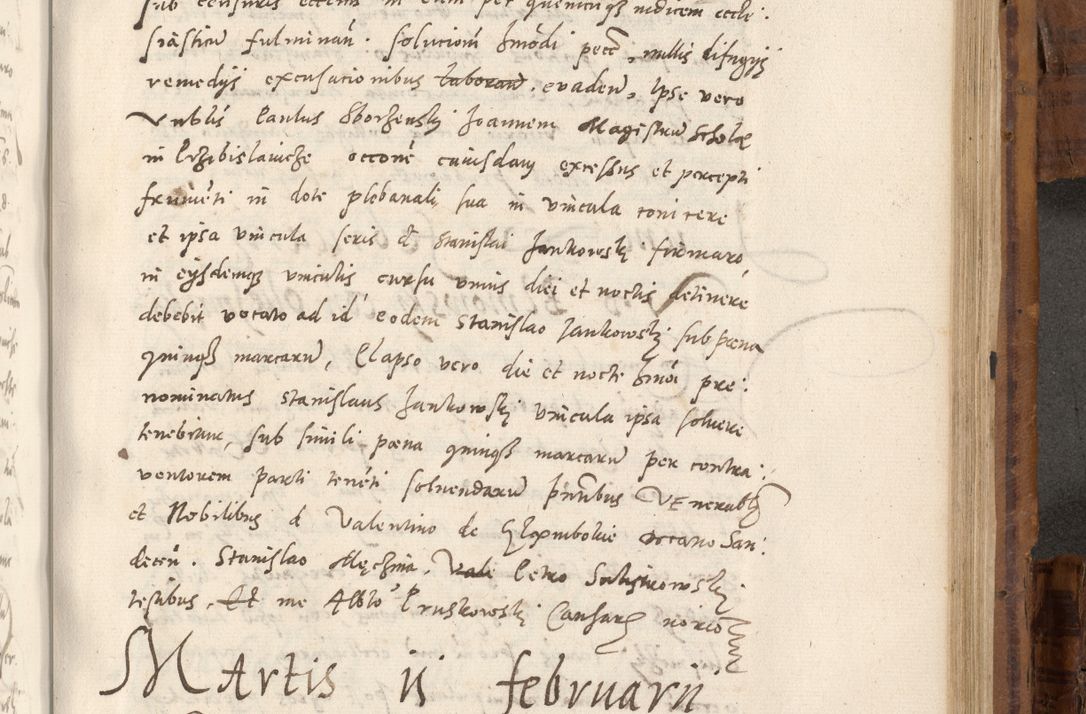 Zdjęcie nr 884 dla obiektu archiwalnego: Volumen unicum actorum episcopalium R. D. Andreae Zebrzydowski, episcopi Cracoviensis ducis Severiae ab a. D. 1551 usque ad annum 1560 mensem majum inclusive, quorum index ad finem praesentis voluminis adnotatus.