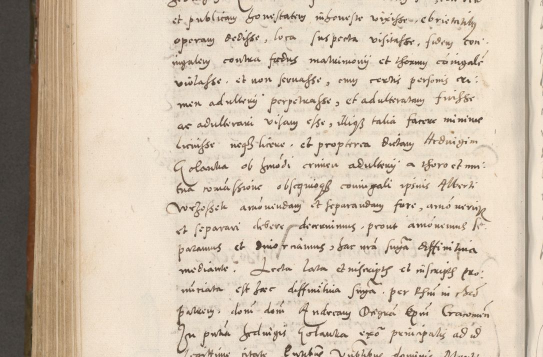 Zdjęcie nr 881 dla obiektu archiwalnego: Volumen unicum actorum episcopalium R. D. Andreae Zebrzydowski, episcopi Cracoviensis ducis Severiae ab a. D. 1551 usque ad annum 1560 mensem majum inclusive, quorum index ad finem praesentis voluminis adnotatus.