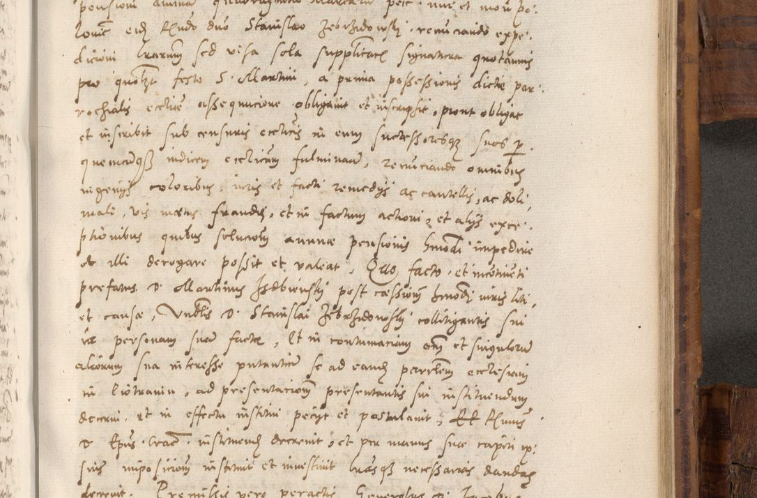 Zdjęcie nr 868 dla obiektu archiwalnego: Volumen unicum actorum episcopalium R. D. Andreae Zebrzydowski, episcopi Cracoviensis ducis Severiae ab a. D. 1551 usque ad annum 1560 mensem majum inclusive, quorum index ad finem praesentis voluminis adnotatus.