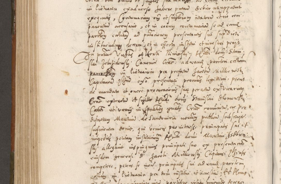 Zdjęcie nr 865 dla obiektu archiwalnego: Volumen unicum actorum episcopalium R. D. Andreae Zebrzydowski, episcopi Cracoviensis ducis Severiae ab a. D. 1551 usque ad annum 1560 mensem majum inclusive, quorum index ad finem praesentis voluminis adnotatus.