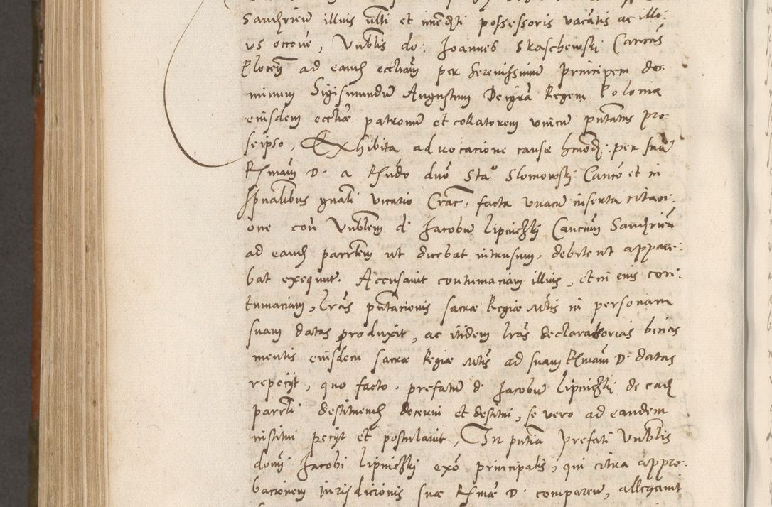 Zdjęcie nr 851 dla obiektu archiwalnego: Volumen unicum actorum episcopalium R. D. Andreae Zebrzydowski, episcopi Cracoviensis ducis Severiae ab a. D. 1551 usque ad annum 1560 mensem majum inclusive, quorum index ad finem praesentis voluminis adnotatus.