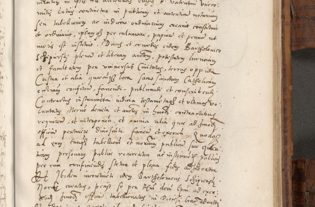 Zdjęcie nr 850 dla obiektu archiwalnego: Volumen unicum actorum episcopalium R. D. Andreae Zebrzydowski, episcopi Cracoviensis ducis Severiae ab a. D. 1551 usque ad annum 1560 mensem majum inclusive, quorum index ad finem praesentis voluminis adnotatus.