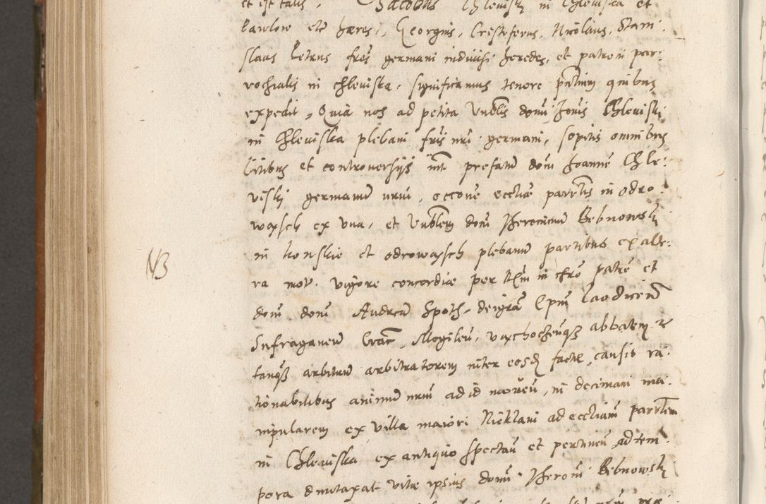 Zdjęcie nr 841 dla obiektu archiwalnego: Volumen unicum actorum episcopalium R. D. Andreae Zebrzydowski, episcopi Cracoviensis ducis Severiae ab a. D. 1551 usque ad annum 1560 mensem majum inclusive, quorum index ad finem praesentis voluminis adnotatus.