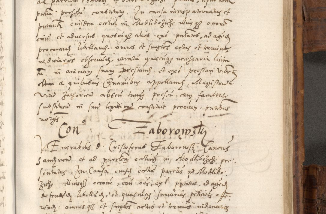 Zdjęcie nr 842 dla obiektu archiwalnego: Volumen unicum actorum episcopalium R. D. Andreae Zebrzydowski, episcopi Cracoviensis ducis Severiae ab a. D. 1551 usque ad annum 1560 mensem majum inclusive, quorum index ad finem praesentis voluminis adnotatus.