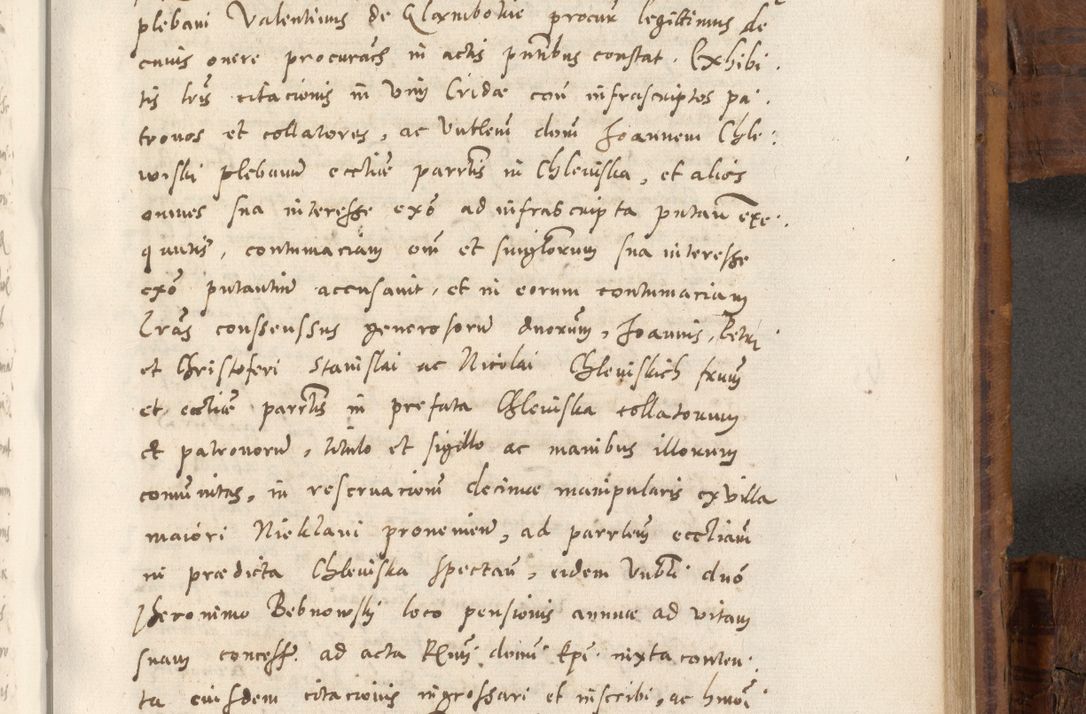 Zdjęcie nr 840 dla obiektu archiwalnego: Volumen unicum actorum episcopalium R. D. Andreae Zebrzydowski, episcopi Cracoviensis ducis Severiae ab a. D. 1551 usque ad annum 1560 mensem majum inclusive, quorum index ad finem praesentis voluminis adnotatus.