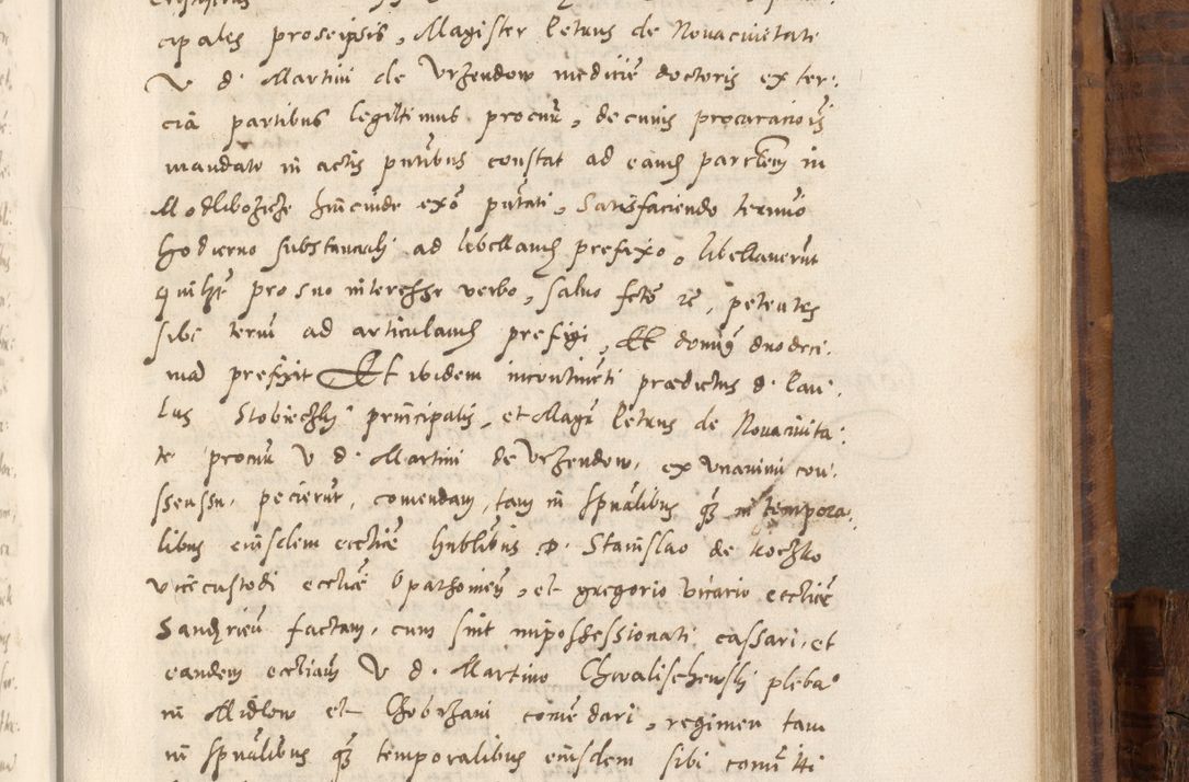 Zdjęcie nr 836 dla obiektu archiwalnego: Volumen unicum actorum episcopalium R. D. Andreae Zebrzydowski, episcopi Cracoviensis ducis Severiae ab a. D. 1551 usque ad annum 1560 mensem majum inclusive, quorum index ad finem praesentis voluminis adnotatus.