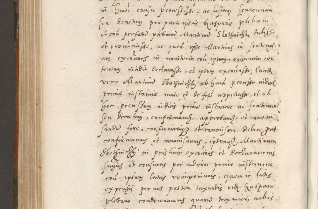 Zdjęcie nr 839 dla obiektu archiwalnego: Volumen unicum actorum episcopalium R. D. Andreae Zebrzydowski, episcopi Cracoviensis ducis Severiae ab a. D. 1551 usque ad annum 1560 mensem majum inclusive, quorum index ad finem praesentis voluminis adnotatus.