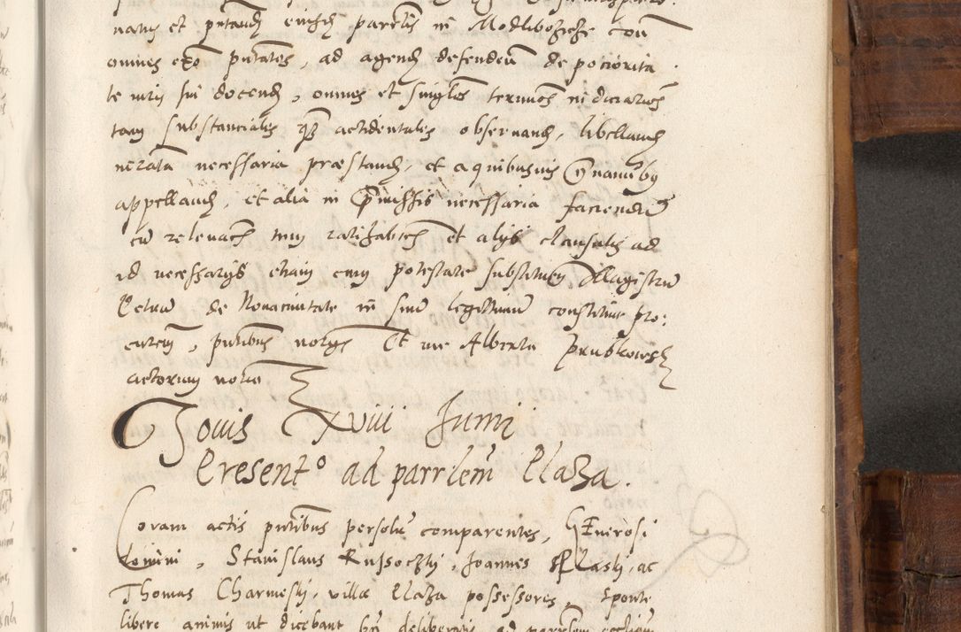 Zdjęcie nr 832 dla obiektu archiwalnego: Volumen unicum actorum episcopalium R. D. Andreae Zebrzydowski, episcopi Cracoviensis ducis Severiae ab a. D. 1551 usque ad annum 1560 mensem majum inclusive, quorum index ad finem praesentis voluminis adnotatus.