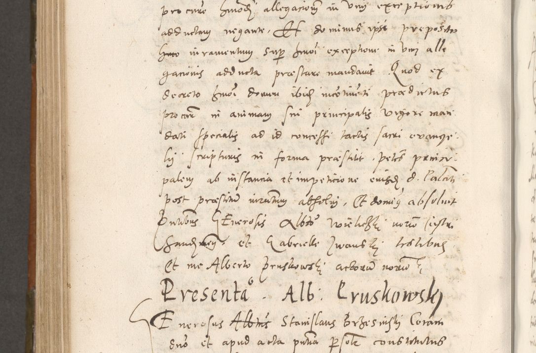 Zdjęcie nr 829 dla obiektu archiwalnego: Volumen unicum actorum episcopalium R. D. Andreae Zebrzydowski, episcopi Cracoviensis ducis Severiae ab a. D. 1551 usque ad annum 1560 mensem majum inclusive, quorum index ad finem praesentis voluminis adnotatus.