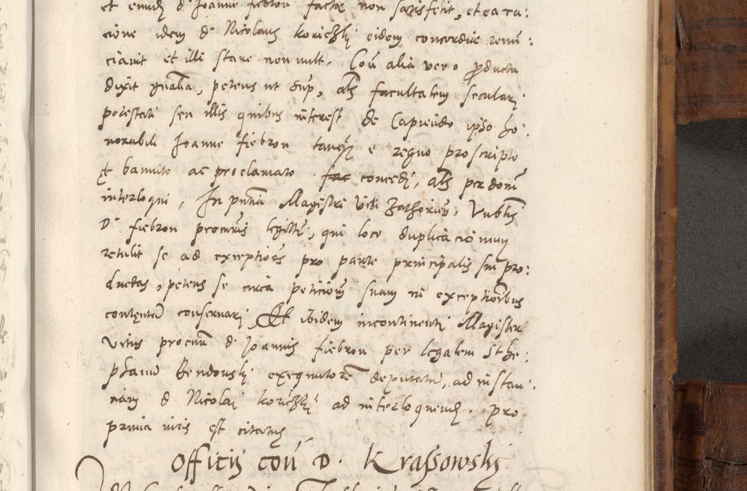 Zdjęcie nr 822 dla obiektu archiwalnego: Volumen unicum actorum episcopalium R. D. Andreae Zebrzydowski, episcopi Cracoviensis ducis Severiae ab a. D. 1551 usque ad annum 1560 mensem majum inclusive, quorum index ad finem praesentis voluminis adnotatus.
