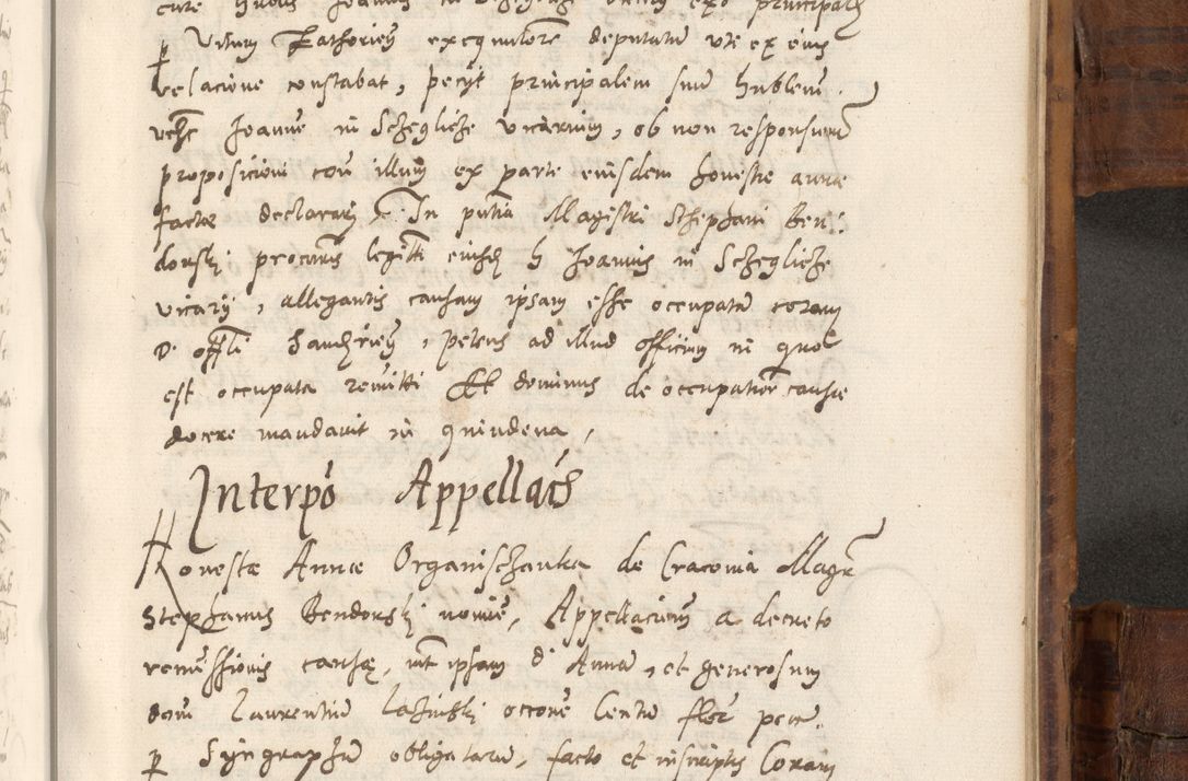 Zdjęcie nr 824 dla obiektu archiwalnego: Volumen unicum actorum episcopalium R. D. Andreae Zebrzydowski, episcopi Cracoviensis ducis Severiae ab a. D. 1551 usque ad annum 1560 mensem majum inclusive, quorum index ad finem praesentis voluminis adnotatus.