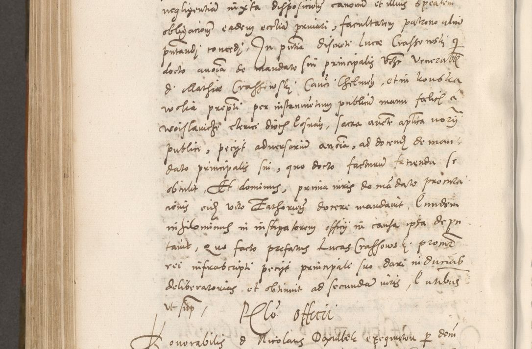 Zdjęcie nr 823 dla obiektu archiwalnego: Volumen unicum actorum episcopalium R. D. Andreae Zebrzydowski, episcopi Cracoviensis ducis Severiae ab a. D. 1551 usque ad annum 1560 mensem majum inclusive, quorum index ad finem praesentis voluminis adnotatus.