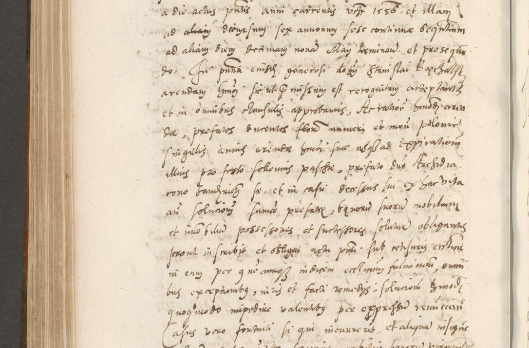 Zdjęcie nr 809 dla obiektu archiwalnego: Volumen unicum actorum episcopalium R. D. Andreae Zebrzydowski, episcopi Cracoviensis ducis Severiae ab a. D. 1551 usque ad annum 1560 mensem majum inclusive, quorum index ad finem praesentis voluminis adnotatus.