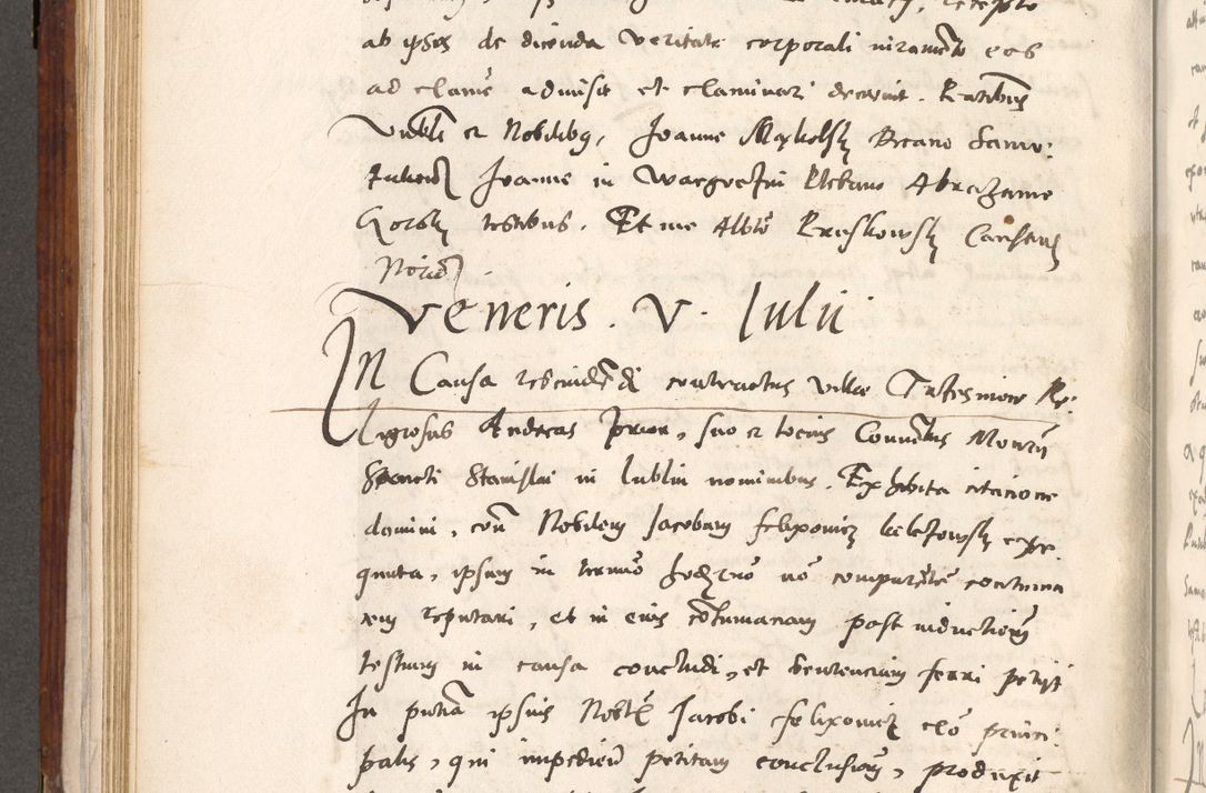 Zdjęcie nr 397 dla obiektu archiwalnego: Liber actorum tempore R. D. Philippi Padniewski, episcopi Cracoviensis et Regni Poloniae Vicecancellarii ad annum 1560, a die Augusti et per annos 1561, 1562 - 1572 usque ad 14 Aprilis registratorum.