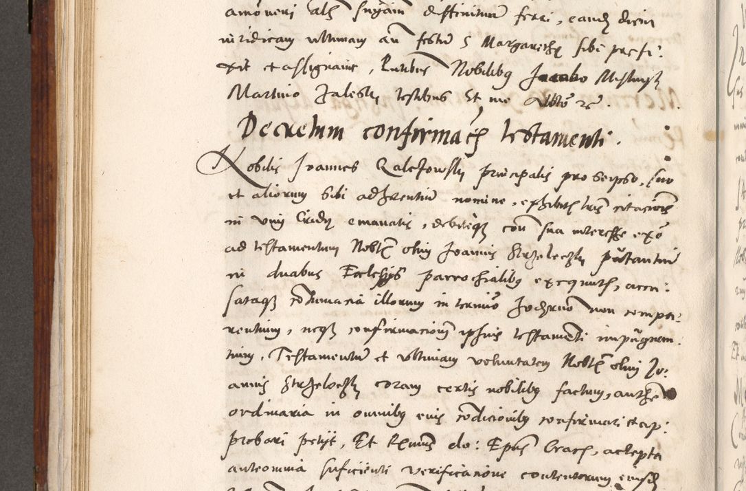 Zdjęcie nr 385 dla obiektu archiwalnego: Liber actorum tempore R. D. Philippi Padniewski, episcopi Cracoviensis et Regni Poloniae Vicecancellarii ad annum 1560, a die Augusti et per annos 1561, 1562 - 1572 usque ad 14 Aprilis registratorum.