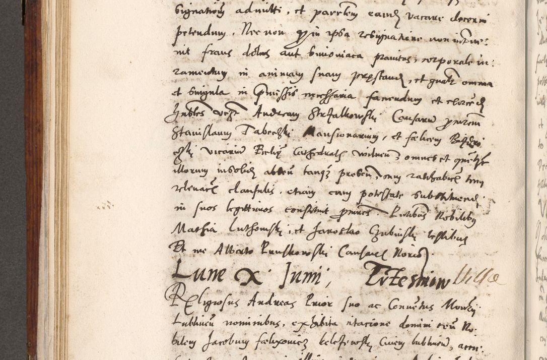 Zdjęcie nr 381 dla obiektu archiwalnego: Liber actorum tempore R. D. Philippi Padniewski, episcopi Cracoviensis et Regni Poloniae Vicecancellarii ad annum 1560, a die Augusti et per annos 1561, 1562 - 1572 usque ad 14 Aprilis registratorum.