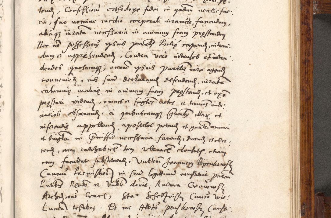 Zdjęcie nr 380 dla obiektu archiwalnego: Liber actorum tempore R. D. Philippi Padniewski, episcopi Cracoviensis et Regni Poloniae Vicecancellarii ad annum 1560, a die Augusti et per annos 1561, 1562 - 1572 usque ad 14 Aprilis registratorum.