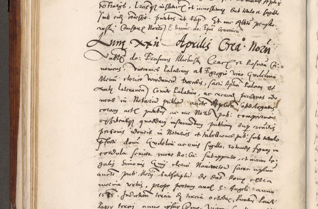 Zdjęcie nr 375 dla obiektu archiwalnego: Liber actorum tempore R. D. Philippi Padniewski, episcopi Cracoviensis et Regni Poloniae Vicecancellarii ad annum 1560, a die Augusti et per annos 1561, 1562 - 1572 usque ad 14 Aprilis registratorum.