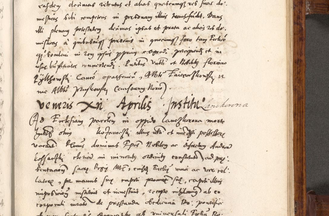 Zdjęcie nr 374 dla obiektu archiwalnego: Liber actorum tempore R. D. Philippi Padniewski, episcopi Cracoviensis et Regni Poloniae Vicecancellarii ad annum 1560, a die Augusti et per annos 1561, 1562 - 1572 usque ad 14 Aprilis registratorum.