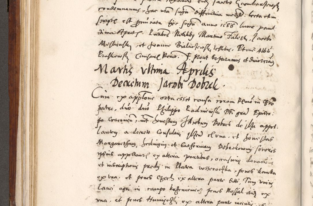 Zdjęcie nr 377 dla obiektu archiwalnego: Liber actorum tempore R. D. Philippi Padniewski, episcopi Cracoviensis et Regni Poloniae Vicecancellarii ad annum 1560, a die Augusti et per annos 1561, 1562 - 1572 usque ad 14 Aprilis registratorum.