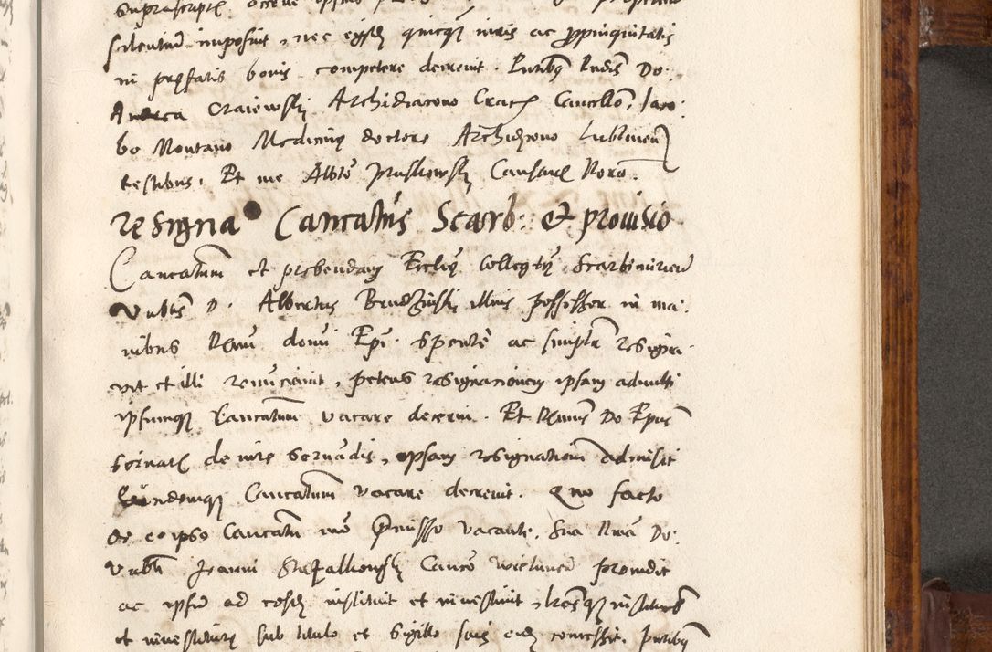 Zdjęcie nr 378 dla obiektu archiwalnego: Liber actorum tempore R. D. Philippi Padniewski, episcopi Cracoviensis et Regni Poloniae Vicecancellarii ad annum 1560, a die Augusti et per annos 1561, 1562 - 1572 usque ad 14 Aprilis registratorum.