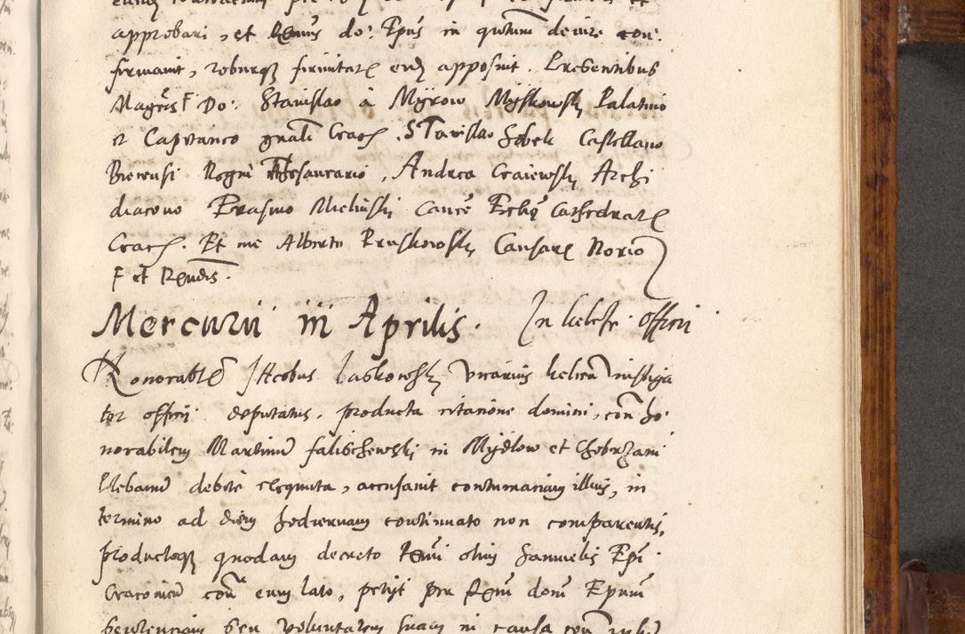 Zdjęcie nr 372 dla obiektu archiwalnego: Liber actorum tempore R. D. Philippi Padniewski, episcopi Cracoviensis et Regni Poloniae Vicecancellarii ad annum 1560, a die Augusti et per annos 1561, 1562 - 1572 usque ad 14 Aprilis registratorum.