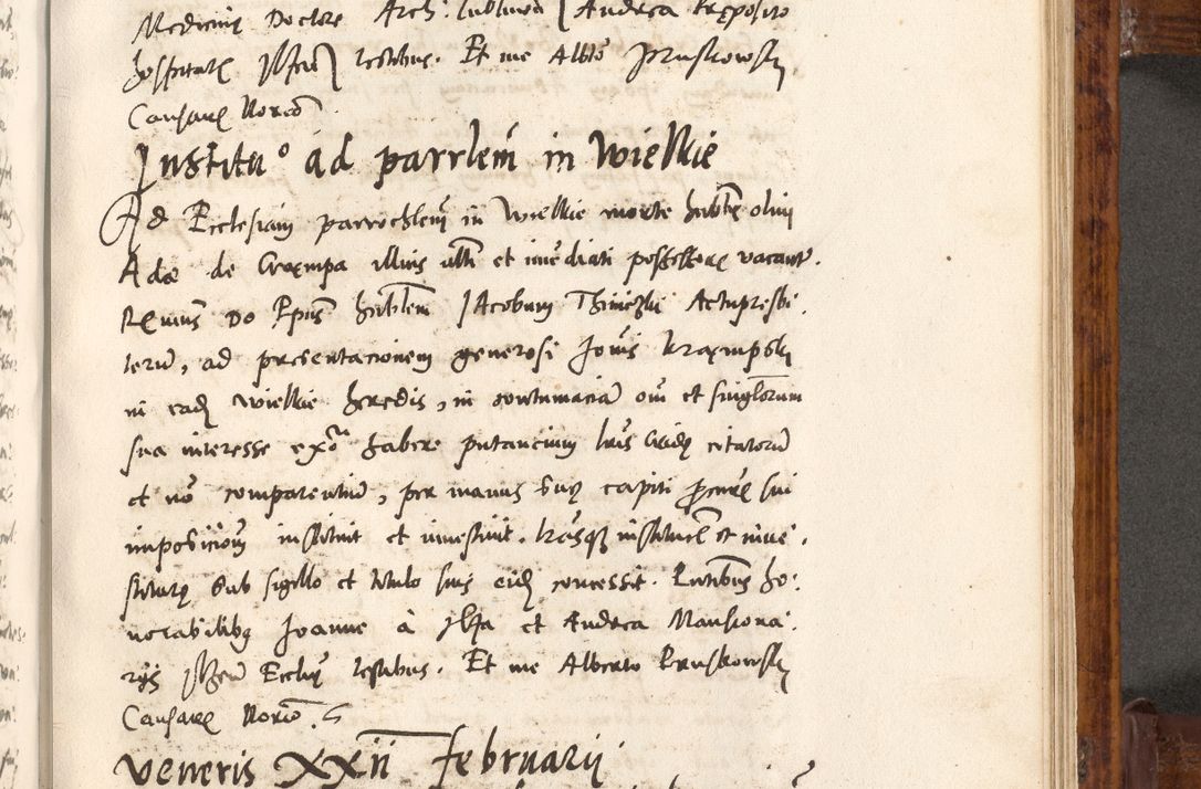 Zdjęcie nr 366 dla obiektu archiwalnego: Liber actorum tempore R. D. Philippi Padniewski, episcopi Cracoviensis et Regni Poloniae Vicecancellarii ad annum 1560, a die Augusti et per annos 1561, 1562 - 1572 usque ad 14 Aprilis registratorum.