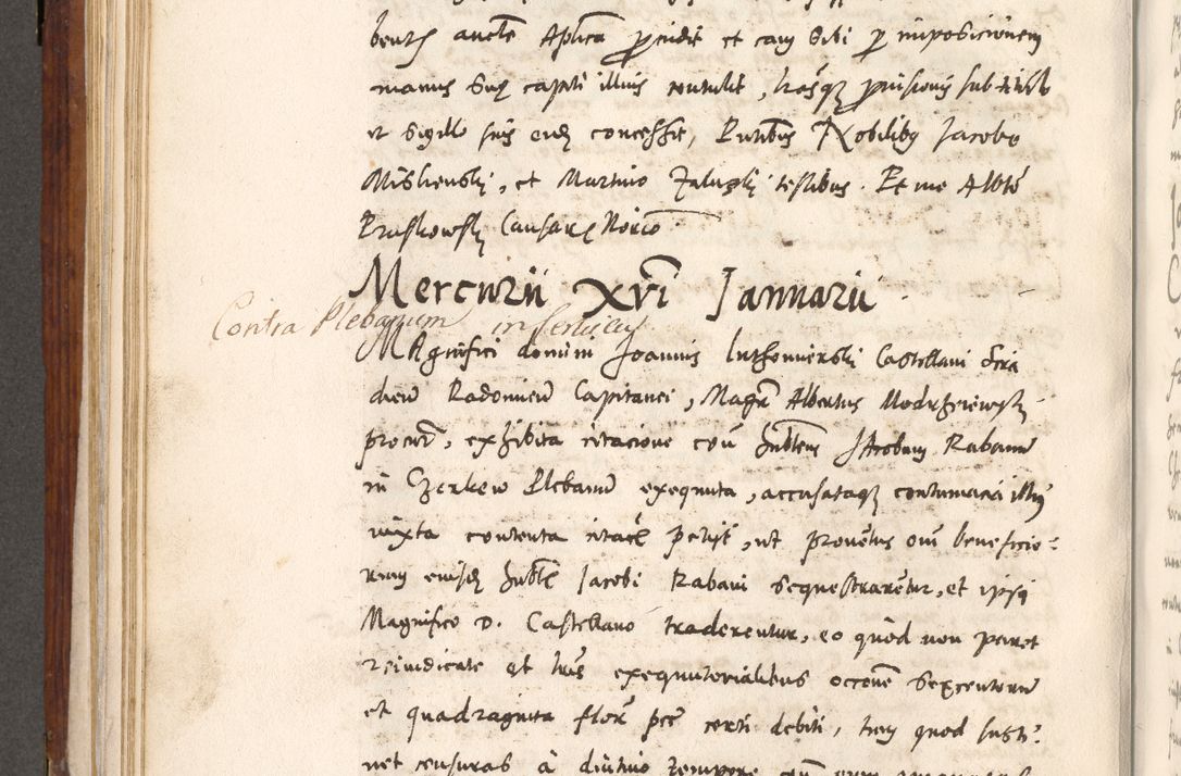 Zdjęcie nr 353 dla obiektu archiwalnego: Liber actorum tempore R. D. Philippi Padniewski, episcopi Cracoviensis et Regni Poloniae Vicecancellarii ad annum 1560, a die Augusti et per annos 1561, 1562 - 1572 usque ad 14 Aprilis registratorum.