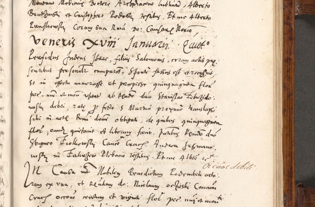 Zdjęcie nr 358 dla obiektu archiwalnego: Liber actorum tempore R. D. Philippi Padniewski, episcopi Cracoviensis et Regni Poloniae Vicecancellarii ad annum 1560, a die Augusti et per annos 1561, 1562 - 1572 usque ad 14 Aprilis registratorum.