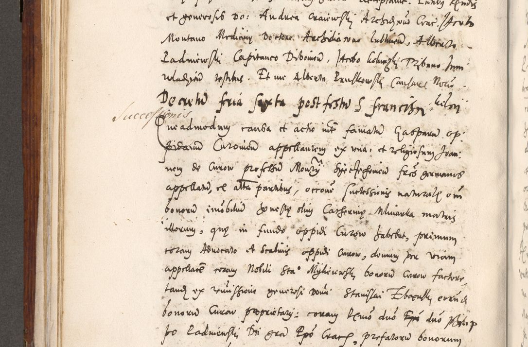 Zdjęcie nr 343 dla obiektu archiwalnego: Liber actorum tempore R. D. Philippi Padniewski, episcopi Cracoviensis et Regni Poloniae Vicecancellarii ad annum 1560, a die Augusti et per annos 1561, 1562 - 1572 usque ad 14 Aprilis registratorum.